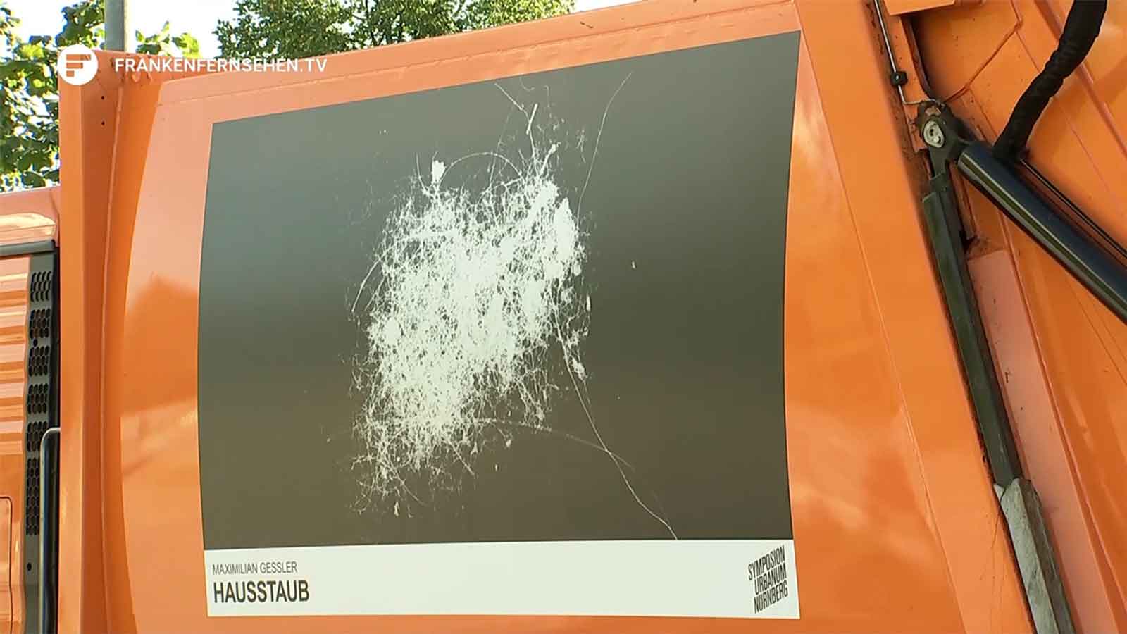Kunst auf Müllautos Franken Fernsehen vom 20.09.2023